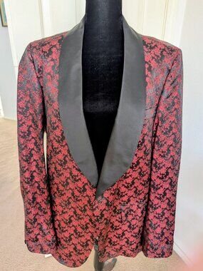 Vintage 1950's 1960's First Nighter Formals Mens Smoking/Cocktail Jacket/Blazer